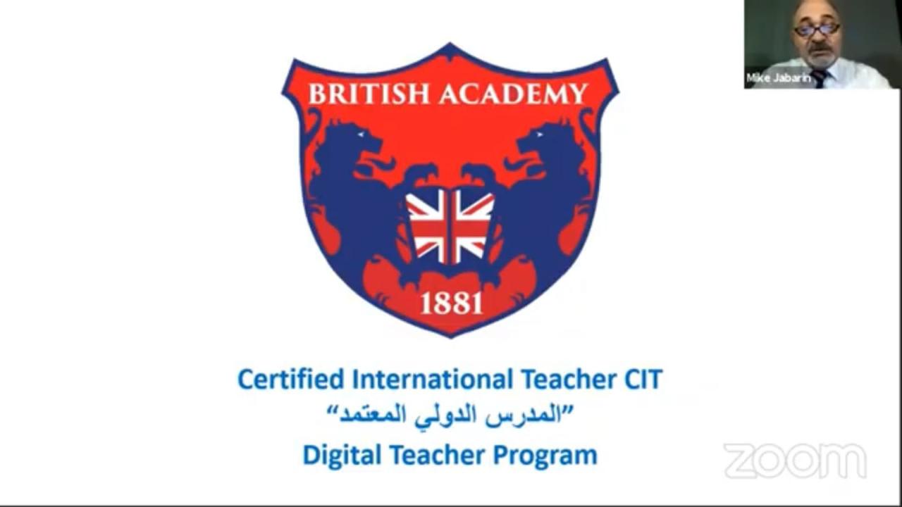 Encuentro informativo titulado el docente internacional certificado